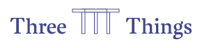 Three Things Logo
